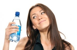 drink water and smile