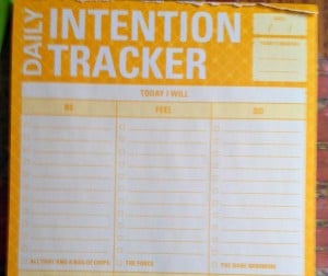 intentions list sm